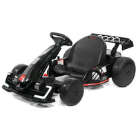 Moderno Kids Audi Sport 24V Big Kids Drifting Ride-On Go Kart | Black