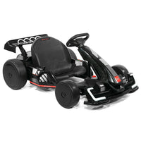 Moderno Kids Audi Sport 24V Big Kids Drifting Ride-On Go Kart | Black