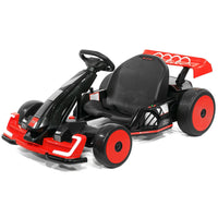 Moderno Kids Audi Sport 24V Big Kids Drifting Ride-On Go Kart | Red