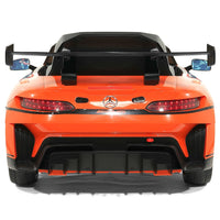 Moderno Kids Mercedes AMG GT3 EVO 12V Kids Ride-On Car with R/C Parental Remote | Orange