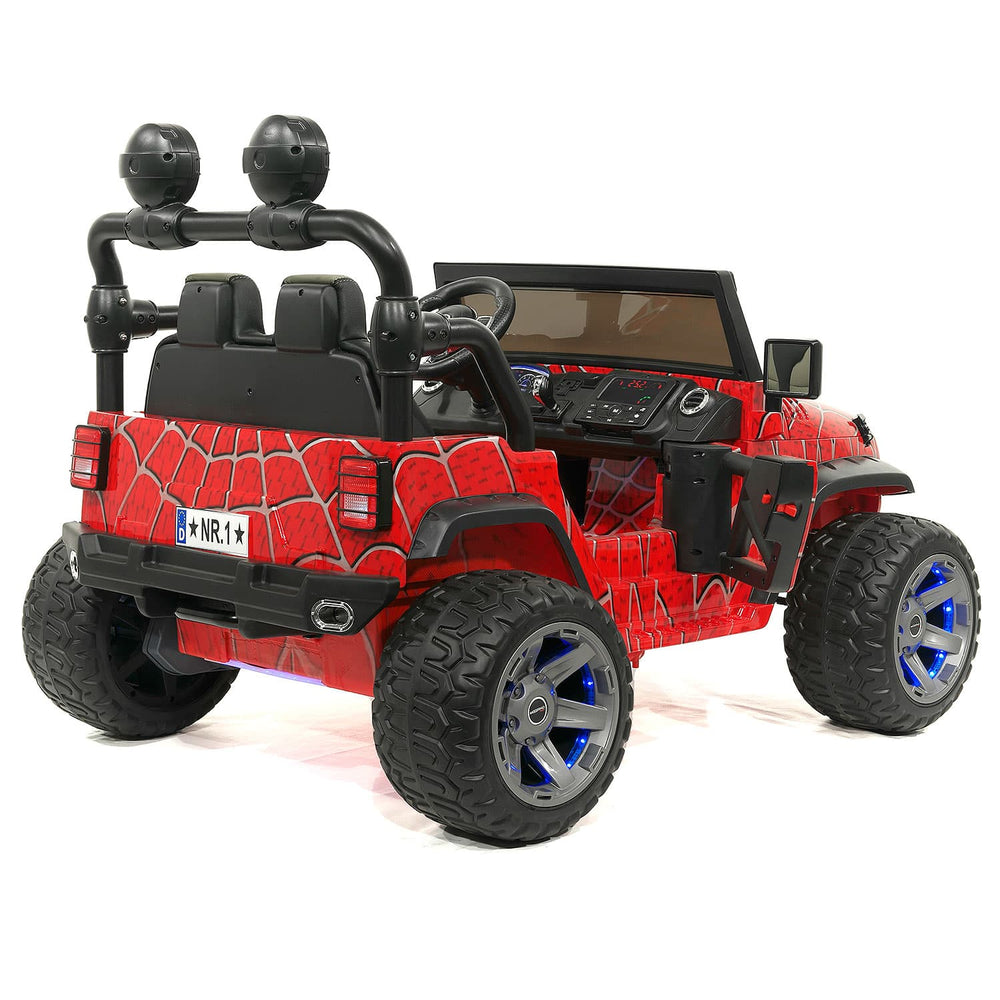 Moderno Kids Trail Explorer 24V Kids Ride-On Car Truck with R/C Parental Remote | Spider