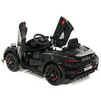 Moderno Kids McLaren 765LT 12V Kids Ride-On Car with R/C Parental Remote | Black