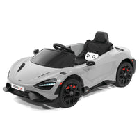 Moderno Kids McLaren 765LT 12V Kids Ride-On Car with R/C Parental Remote | Gray