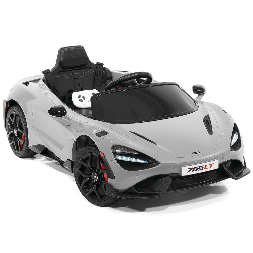 Moderno Kids McLaren 765LT 12V Kids Ride-On Car with R/C Parental Remote | Gray