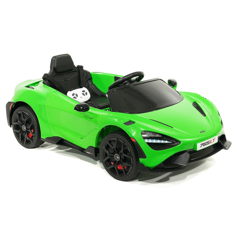 Moderno Kids McLaren 765LT 12V Kids Ride-On Car with R/C Parental Remote | Green