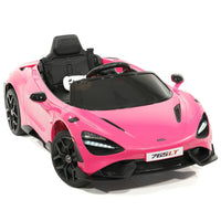 Moderno Kids McLaren 765LT 12V Kids Ride-On Car with R/C Parental Remote | Pink