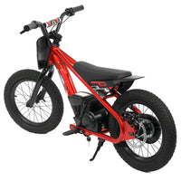 Moderno Kids Big Kids 24V Electric Ride-On Balance Bike Scooter | Red