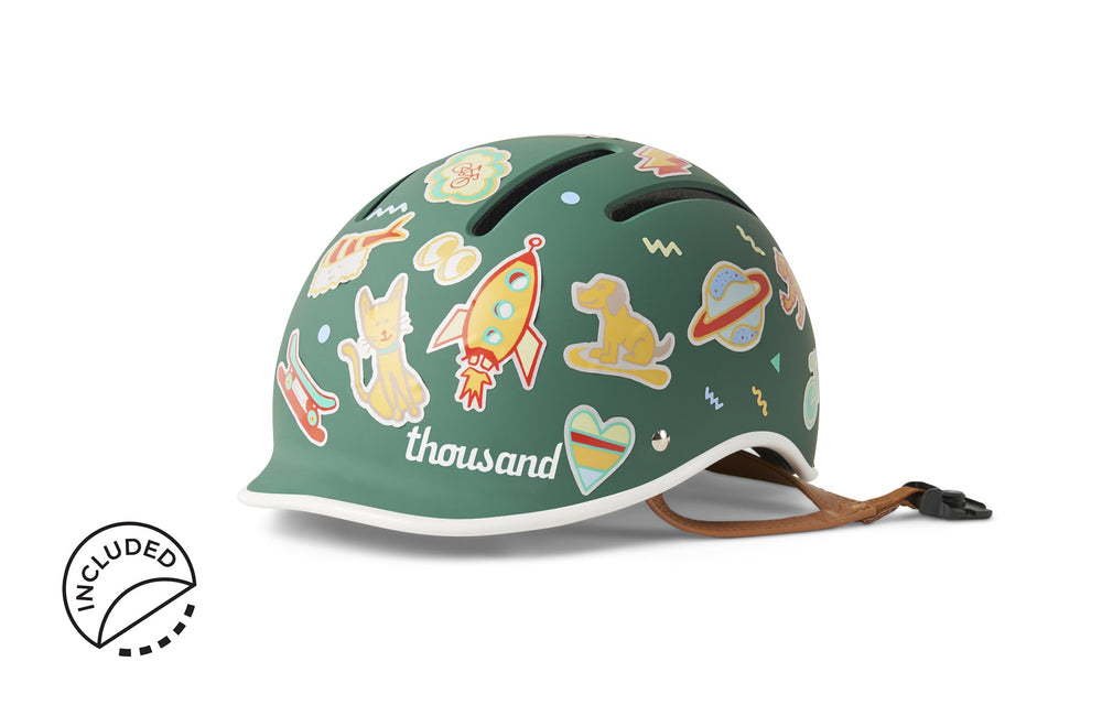 Moderno Kids Thousand Jr. Kids Safety Helmet (Multiple Colors)