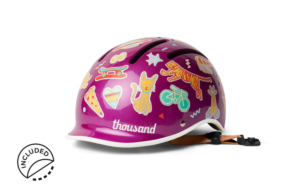 Thousand Jr. Kids Safety Helmet (Multiple Colors)