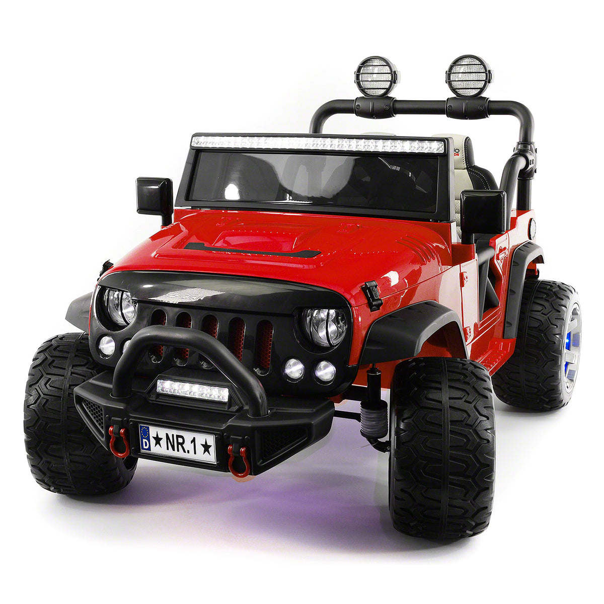 Trail Explorer 12V Kids Ride-On Car Truck with R/C Parental Remote | C