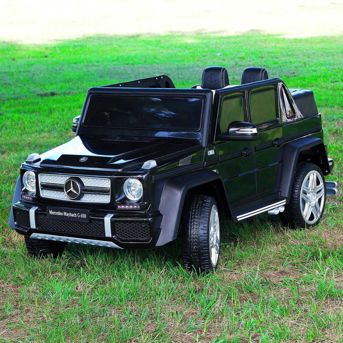 Mercedes Maybach G650 12V Kids Ride-On Car with Parental Remote | Blac