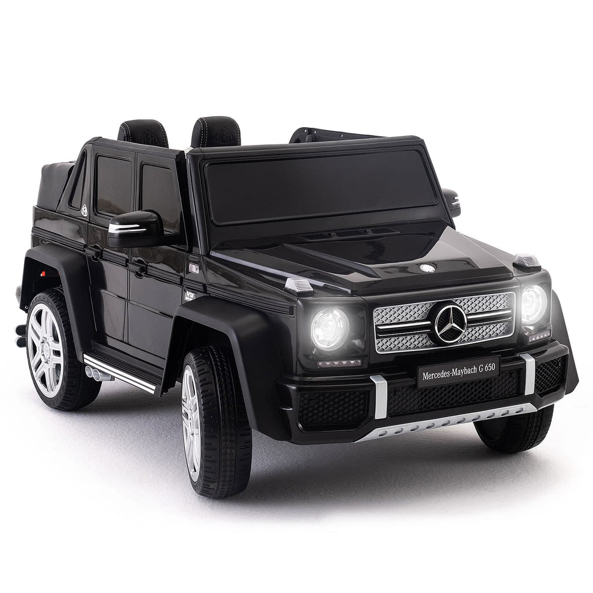 Mercedes Maybach G650 12V Kids Ride-On Car with Parental Remote | Blac