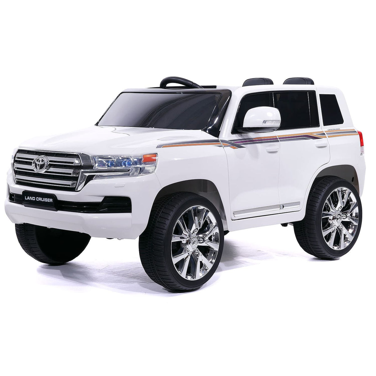 Toyota Land Cruiser 12V Kids Ride-On Car with R/C Parental Remote | Wh